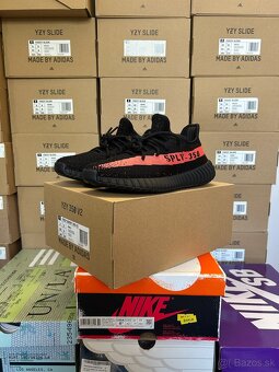 Adidas Yeezy Boost 350 V2 Core Black Red, 38.5 - 2