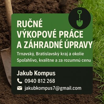 Výkopové práce - 2