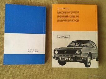 Knihy Škoda 105/120 údržba... - 2