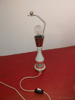Darujem set retro luster a stolová lampa - 2