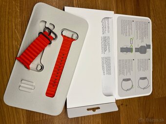 Apple watch ultra 1/2/3 silikonovy remienok - 2