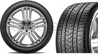 MB GLS x167 r21 + pneu pirelli winter 275 45 r21/315 40 r21 - 2