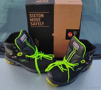 Kvalitná bezpečnostná obuv Sixton ORTISEI S3 Vibram - 2