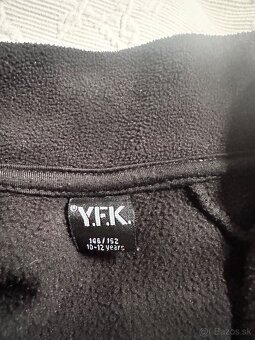 Mikina flisova na zips , 146-152 cm - 2