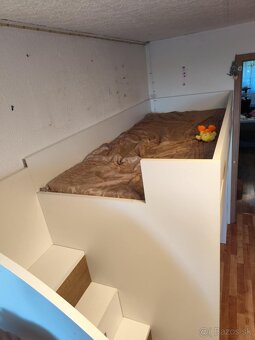 Poschodová posteľ so stolom - 2