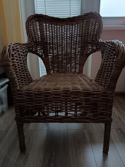 Ratanové kreslo - 2