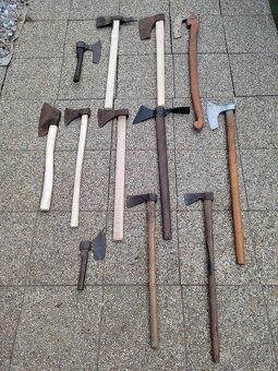 Sekery, topory, hasičská sekera - 2