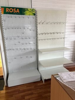 Regále a pulty do predajne na predaj - 2