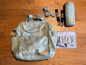 Lassig taska / ruksak na kocik s termoobalom na flasku - 2