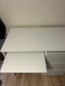 Písací stolík biely - 2