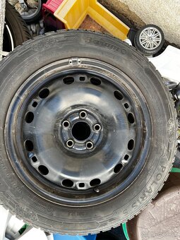 Predám 4ks zimné pneu Polaris 5 s diskami pre Škoda Fabia - 2