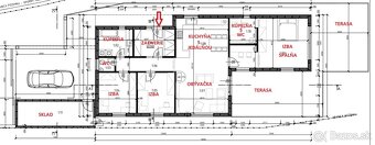 Rozostavaný RD s projektom, stavebným povolením a pozemkom - 2