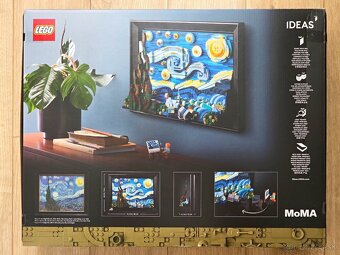 Lego Ideas 21333 Vincent van Gogh – Hviezdna noc - 2