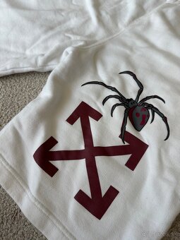 kraťase Off-White Spider Arrows Sweatshorts- kraťase - 2