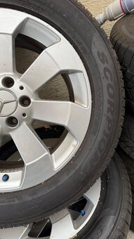 Komplet zimné kolesa Mercedes ML w166 255/55/18 - 2