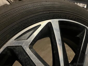 Hliníkové disky Toyota Yaris a pneumatiky 195/55 R16 87H - 2