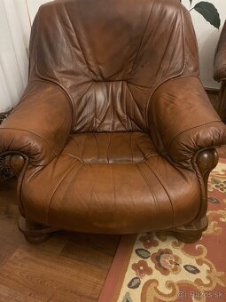 Kožená sedacia súprava - 2