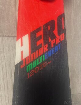 Lyze Rossignol HERO Junior 120cm + palice - 2