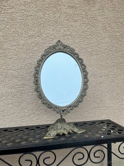 Mosadzné stolové zrkadlo - 2