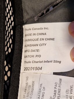 Babatkovnik / miminkovnik Thule Infant Sling - 2