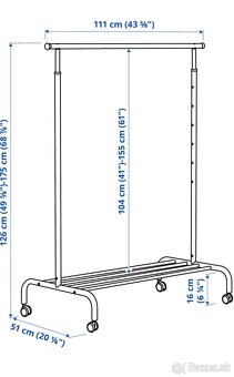 stojan na saty IKEA - 2