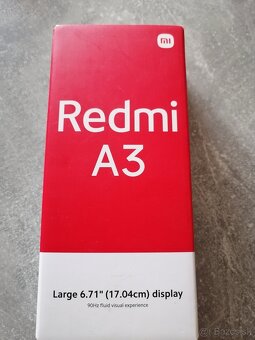 Predám xiaomi Redmi A3 - 2