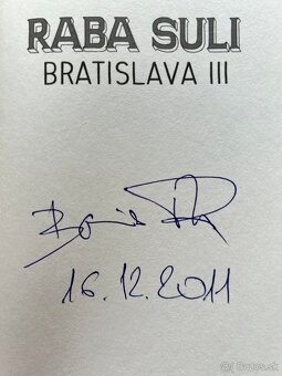 Boris Filan s podpisom - 2