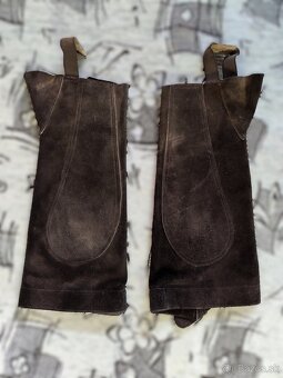 Pánske jazdecké semišové chapsy - 2