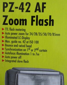 Canon Blesk-Soligor PZ 42 AF -Nový - 2