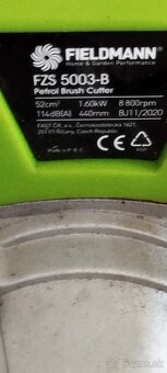 Benzínový krovinorez - 2