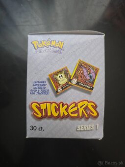 Pokémon artbox sealed nálepky - 2