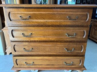 Rustikálna šupliková komoda - 2