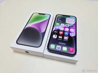 Predám Apple iPhone 14 128gb MIDNIGHT BATERKA 100% - 2