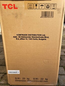 Predám TCL  3,5 Kw novú klimatizáciu - 2