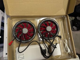 12V Powerbanka 20000mAh + chladiace ventilatory - 2