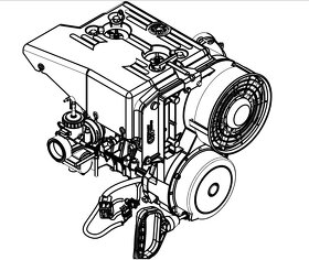 Motor RMZ 500 / Rotax 503 - 2