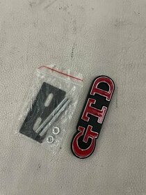 znak predný zadný volkswagen golf polo gti gtd - 2