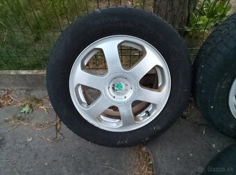 Predám Hliníkové Disky Org Škoda 5x100 R15 - 2