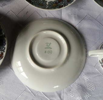Kávové porcelánové šálky - 2