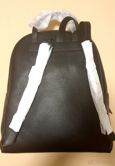 Coccinelle novy batoh backpack large velky kozeny cierny - 2