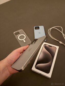iPhone 15 Pro Max 256gb natural titanium - 2