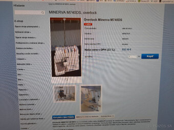 domáci overlock M740DS - domáci šijací stroj - 2