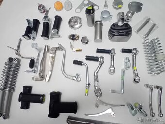 Nožná páka/ Brzdová- JAWA PIONIER 50 , SIMSON, ČZ - 2