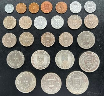 Rôzne mince Slovenský štát - 2