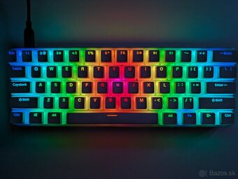 Glorious GMMK Compact 1. gen (Biela) - 2