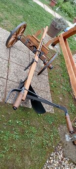 Starý drevený konský pluh 7 - 2