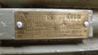 3 fazovy motor 1.1kW - 2