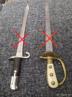 Šabľa, bodák - 2