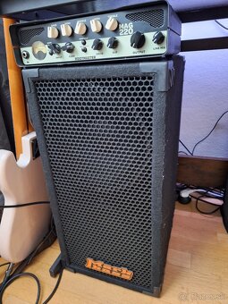 Basgitarovy zosilovac Ashdown RM220W + bedňa 2x10 - 2