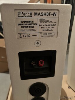 Reproduktory APART Mask 8F-W 2x+ konzola 2x - 2